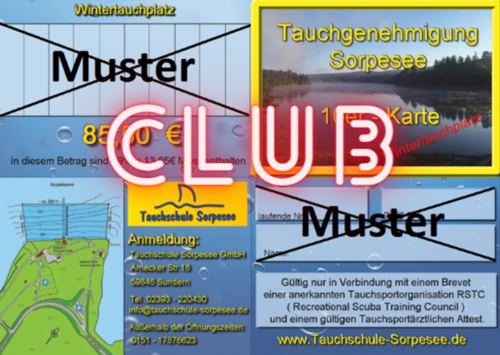 Z-10er Karte Wintertauchplatz Club